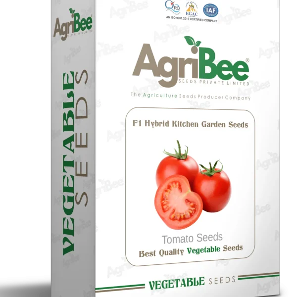 AgriBee F1 Hybrid Tomato Seeds 5gm x 5 pack) = 1 Box